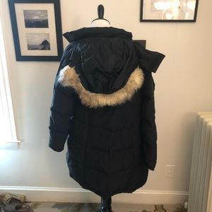 LL Bean down parka size S